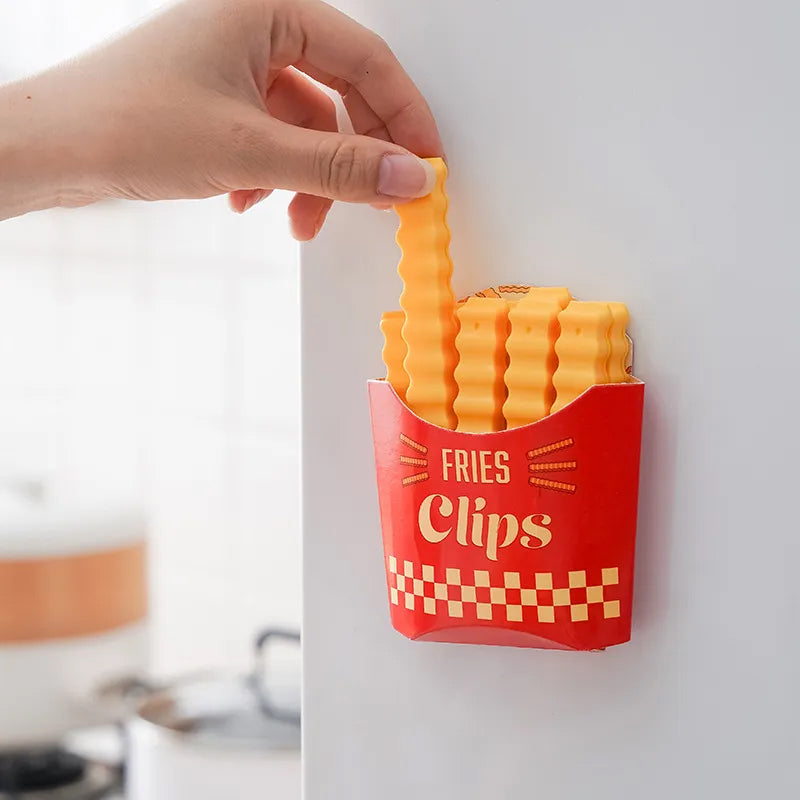 Frendorf | Lustige Magnetische Pommes Frites Lebensmittelklammern