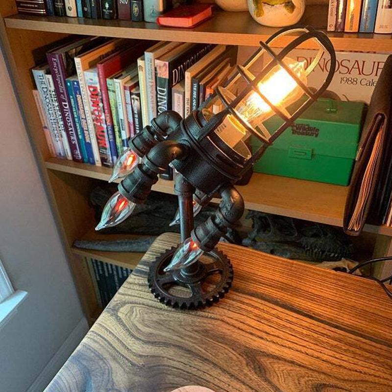 Frendorf | Steampunk-Raketenlampe