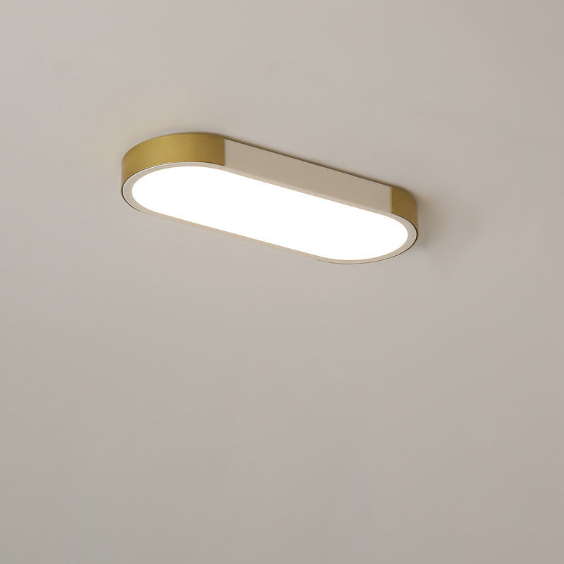 Minimalistische Rechteckige Ring LED Deckenleuchte