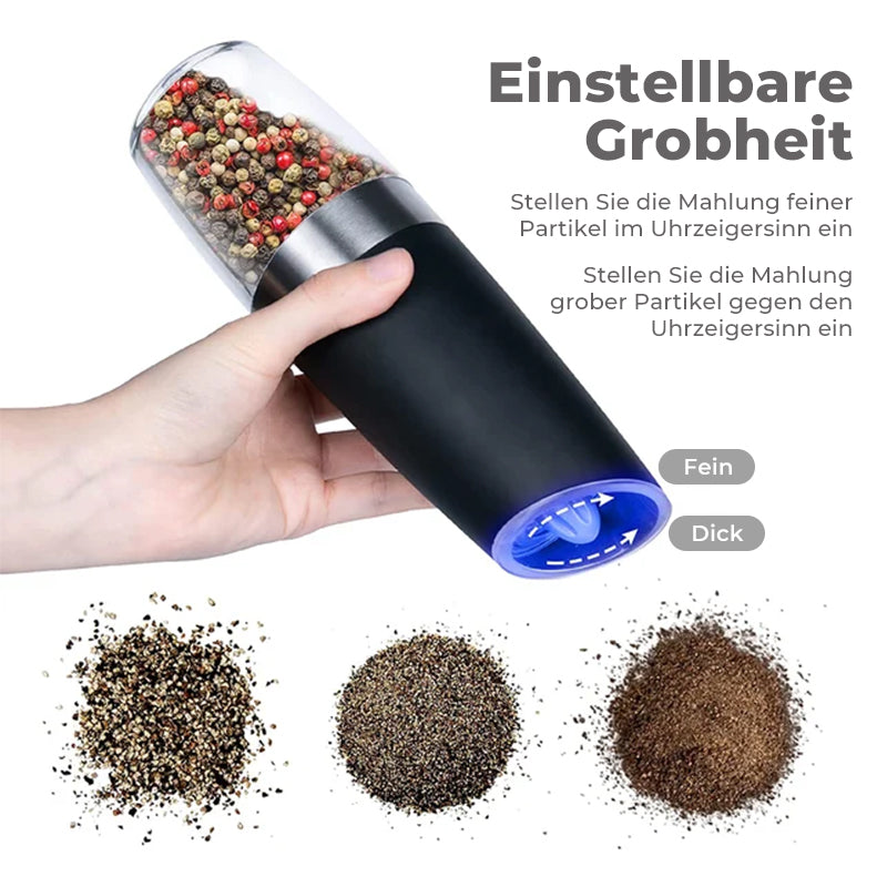 Frendorf | elektrische Schwerkraft-Induktions-Salz- und Pfeffermühle