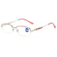 Frendorf | 2024 neue hohe Härte Anti-Blau Licht Saphir Lesebrille Dual Focus Intelligente Lesebrille