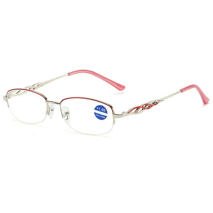 Frendorf | 2024 neue hohe Härte Anti-Blau Licht Saphir Lesebrille Dual Focus Intelligente Lesebrille