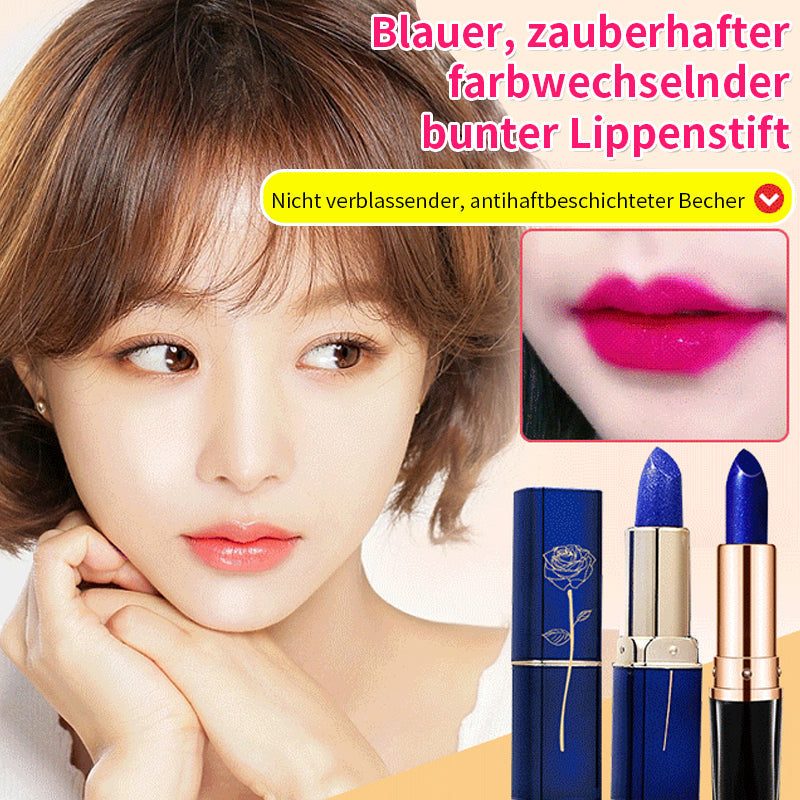 Frendorf | Blauer farbwechselnder Lippenstift