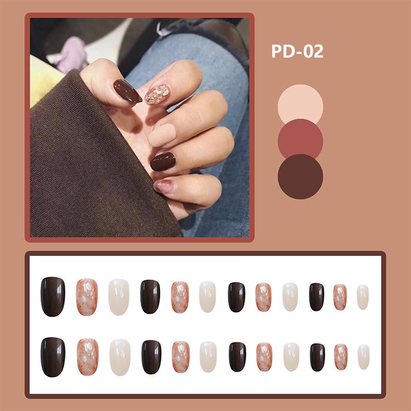 Frendorf | Vollabdeckende Fake Nail Tips (24 Stück)