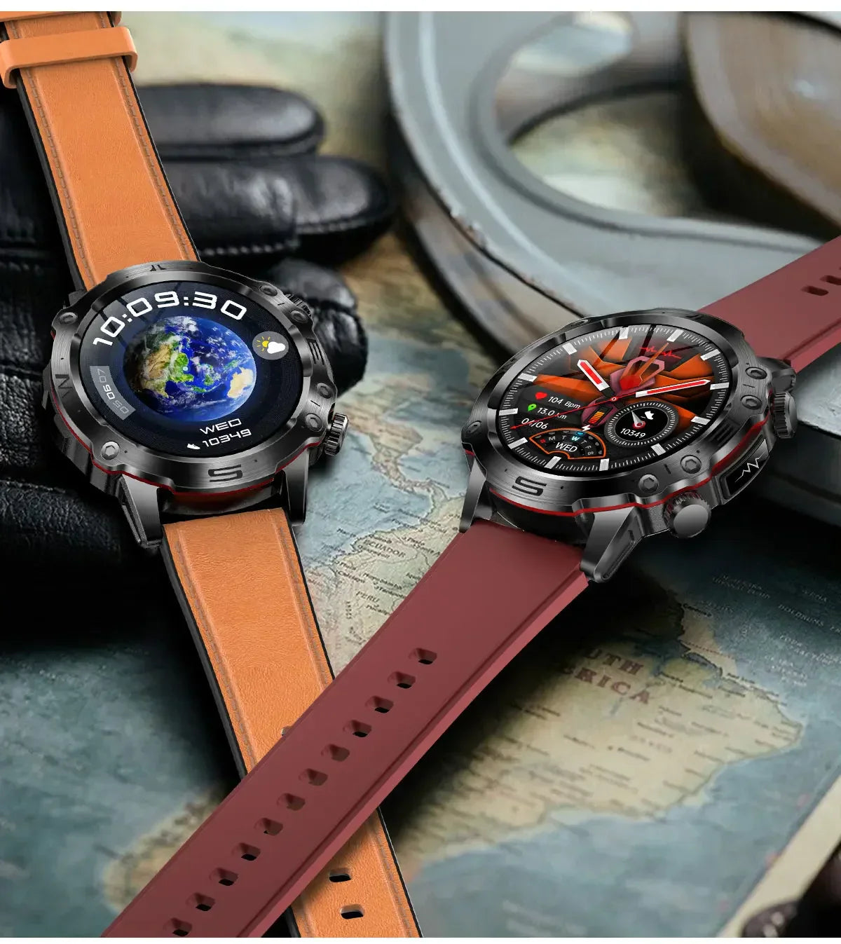 Frendorf | Fortgeschrittene Blutzucker-Armbanduhr - Gesundheits-Smartwatch Hochwertige ECG- & PPG-Technologie