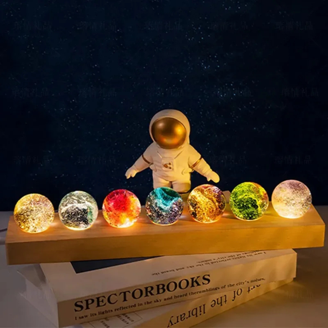 Frendorf | Galaxy Crystal Lampe zur Beleuchtung Ihres Zuhauses mit Liebe
