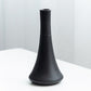 Frendorf | ObsidianWave Strukturierte Keramikvasen in Nacht-Schwarz | Modernes Design | Perfekte Dekoration für Zuhause