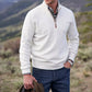 Frendorf | Herren  Basic Pullover mit Reißverschluss