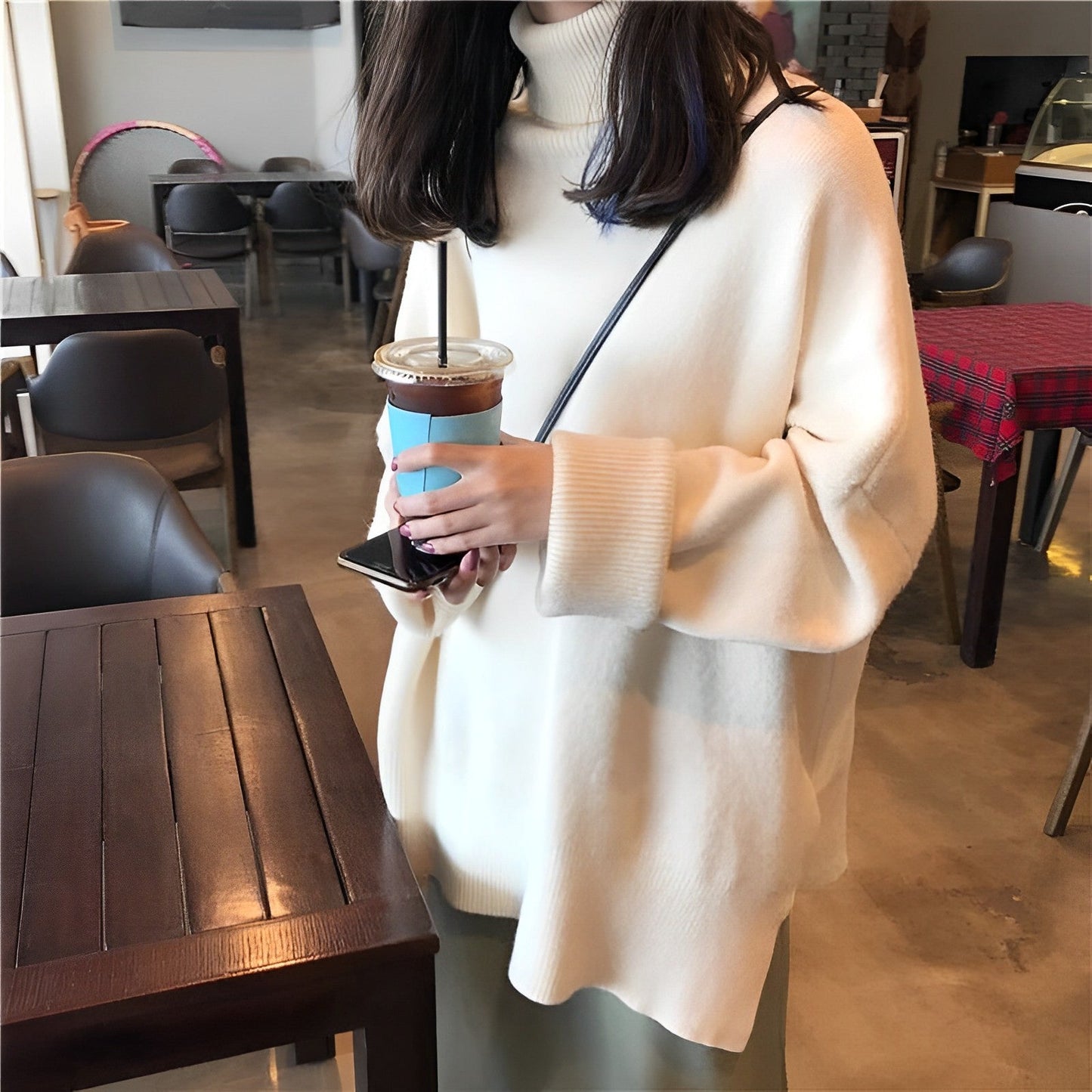 Warmer -Rollkragenpullover