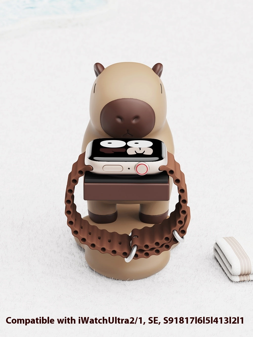 Apple Watch Capybara Ladehalter