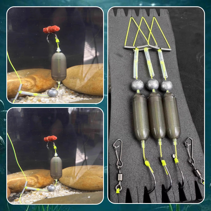 Frendorf | 3 Haken Anti-Drift Grundangelrig