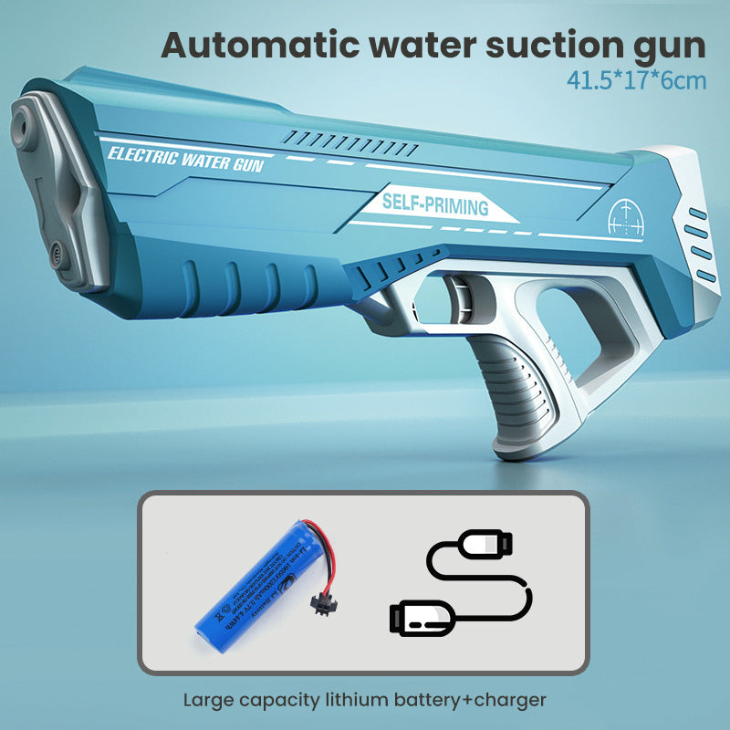 Frendorf | Wasserpistole mit Druckstrahl & USB-Akku für Kinder & Erwachsene – SpritzPower X1