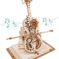 Frendorf | DIY Holz-Cello, Selbstspielendes Musikinstrument, Magische Musikbox, Coole Geschenkideen