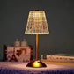 | Retro-Kristall-Tischlampe mit modernem Flair