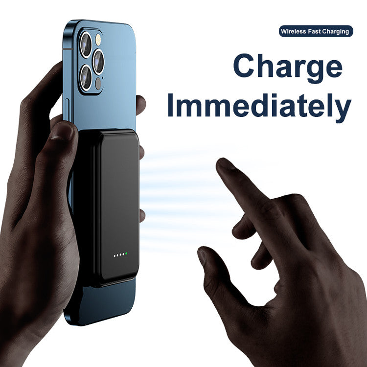 Frendorf | Mini magnetische Powerbank 5000mAh Kabellos
