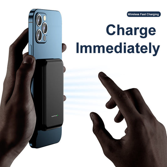 Frendorf | Mini magnetische Powerbank 5000mAh Kabellos