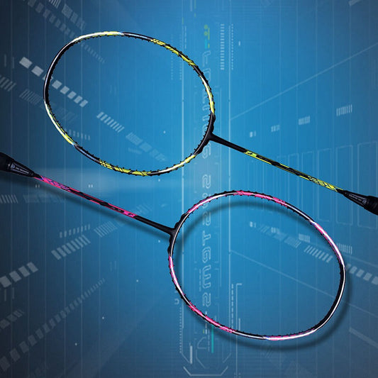 Frendorf | Offensive Badmintonschläger mit sekundärer Verstärkung aus 32 Pfund Kohlefaser