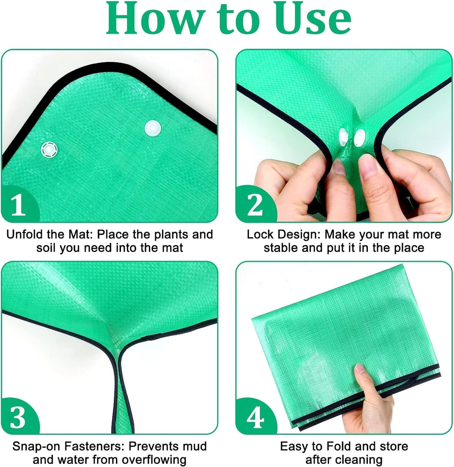Frendorf |  PlantMat – Wiederverwendbare Pflanzmatte für Umtopfen & Erde mischen