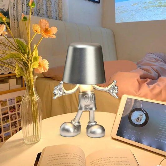 Frendorf | LumaTouch Drahtlose Touch Tischlampe – Elegante & Verstellbare Beleuchtung