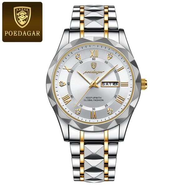 Frendorf | Wasserdichte Luxus-Herrenarmbanduhr der Top-Marke mit Leuchtfunktion