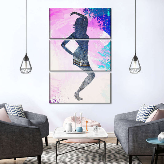 Frendorf | Ein Mode Mädchen I Wandkunst
