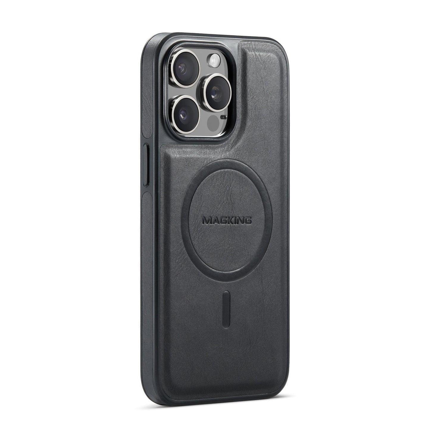 Frendorf | 2 in 1 abnehmbares Kartenetui magnetisches Wallet Lederhülle mit Ringhalter für iPhone