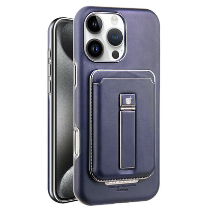 Frendorf | 2 in 1 abnehmbares magnetisches Lederhandycase mit Geldbörse, Kartenhalter und Halterung für iPhone