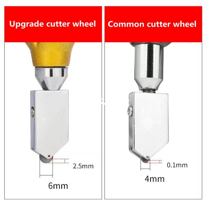 2in1 Professionelle Glas-Keramik Diamant Roller Cutter
