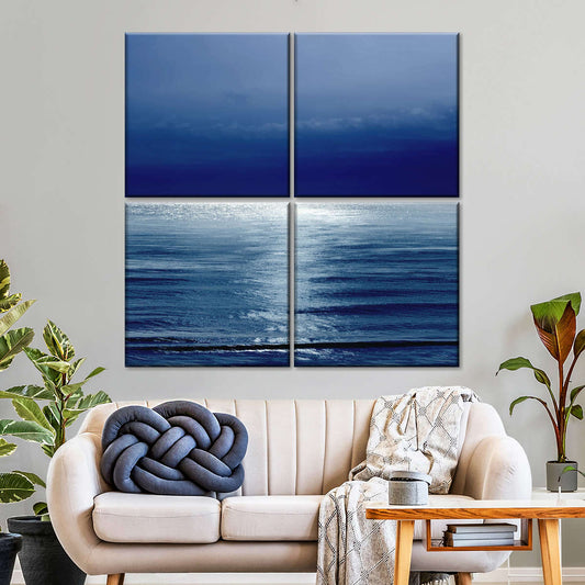 Frendorf | Moonlit Ocean Blue II Wandkunst