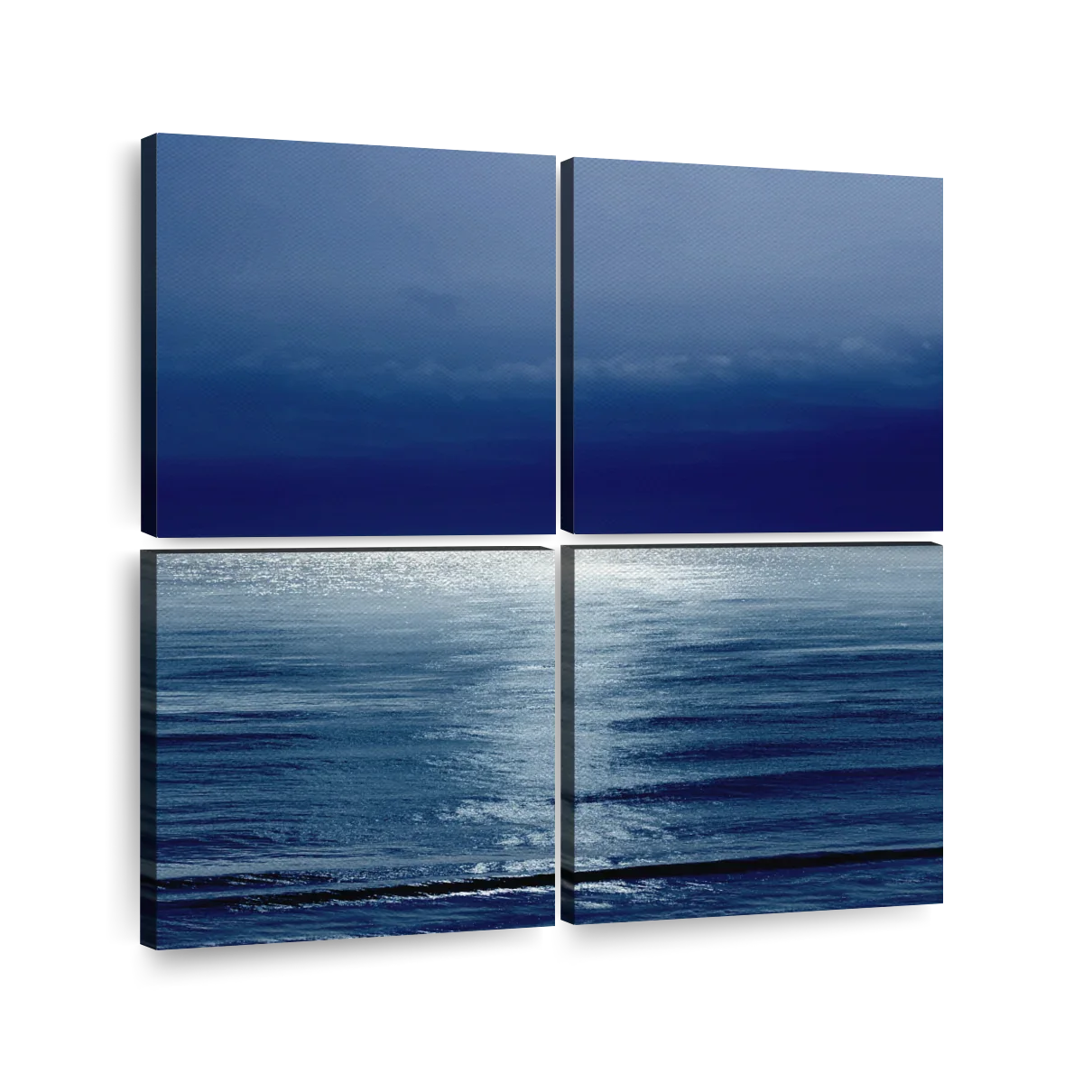 Frendorf | Moonlit Ocean Blue II Wandkunst