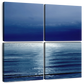 Frendorf | Moonlit Ocean Blue II Wandkunst