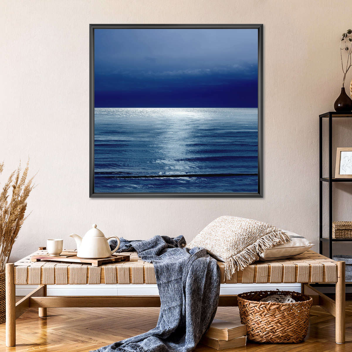Frendorf | Moonlit Ocean Blue II Wandkunst