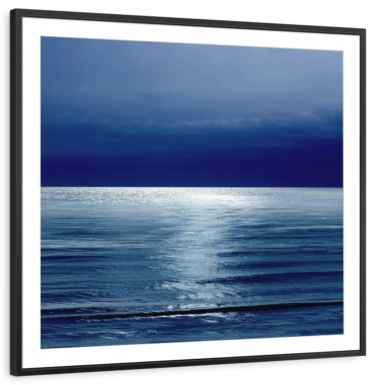 Frendorf | Moonlit Ocean Blue II Wandkunst