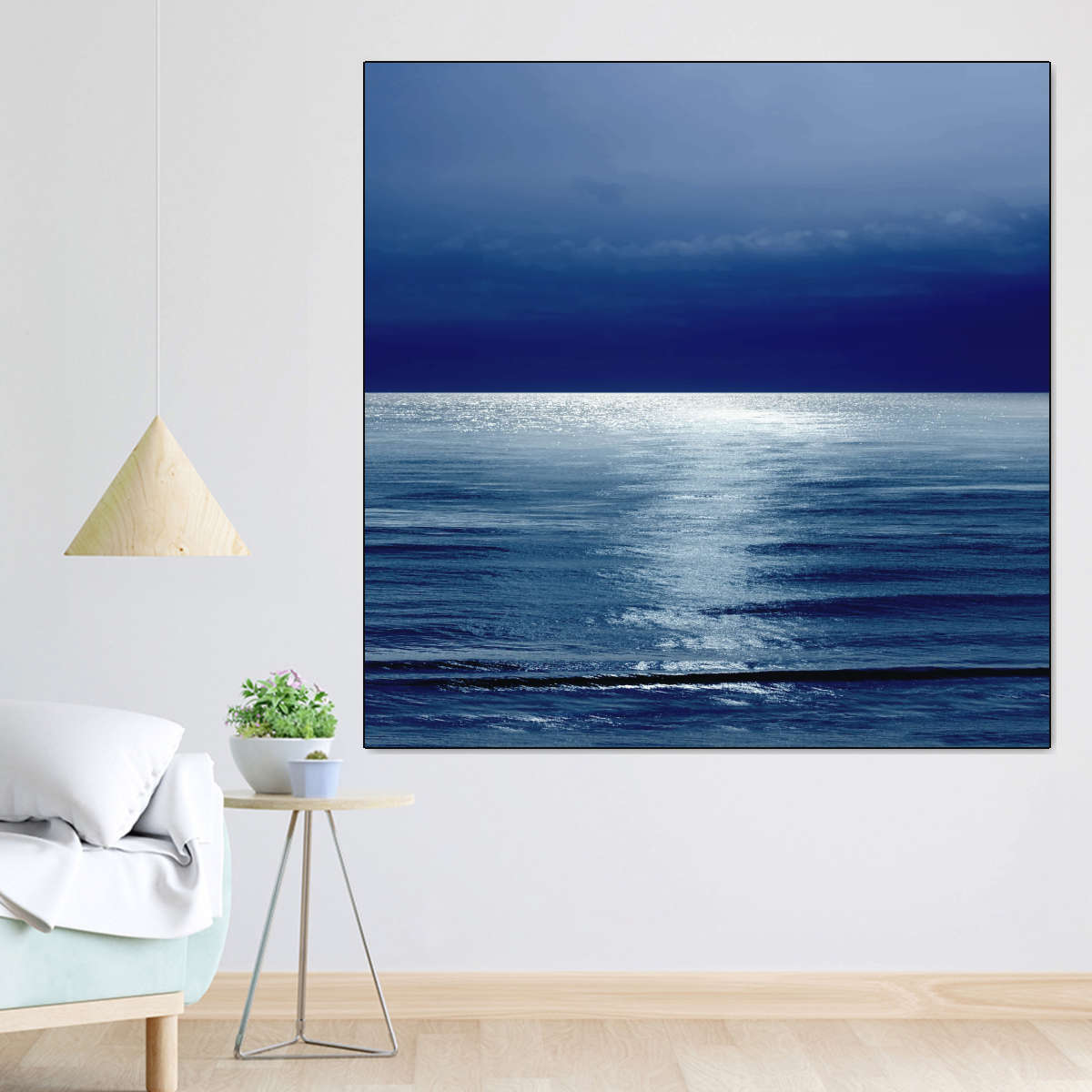 Frendorf | Moonlit Ocean Blue II Wandkunst