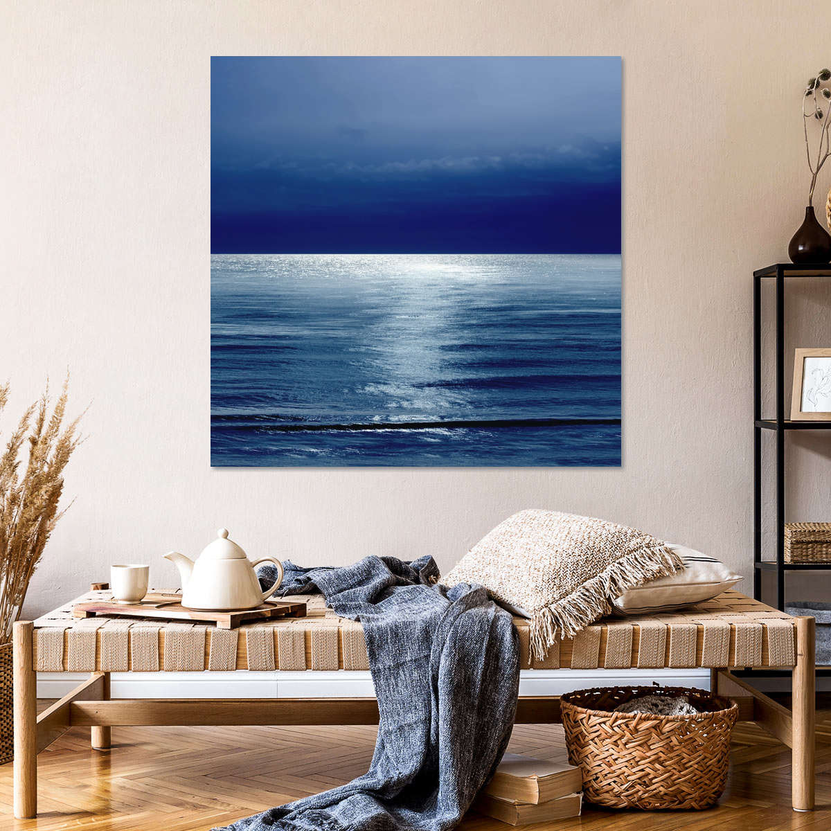 Frendorf | Moonlit Ocean Blue II Wandkunst