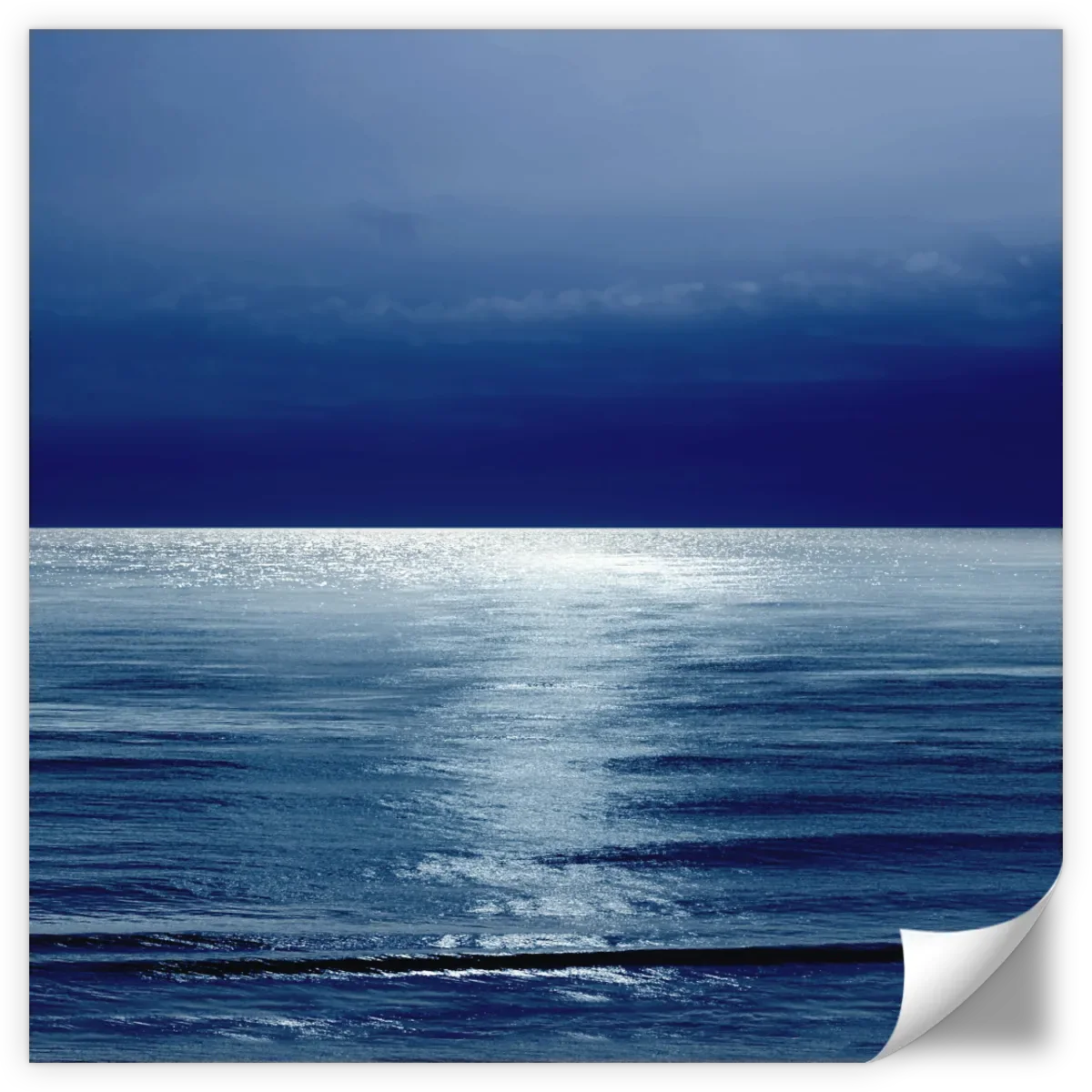 Frendorf | Moonlit Ocean Blue II Wandkunst