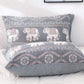 Frendorf | 2er Set Boho Elefanten Kissenbezug