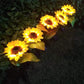 Frendorf | 2 Stück Solar LED Sonnenblume