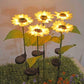Frendorf | 2 Stück Solar LED Sonnenblume