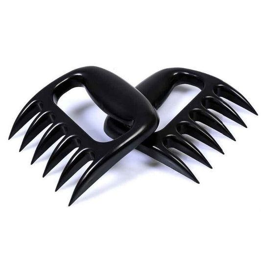 Frendorf | 2 Stück Bärenkrallen Grillgabel Zange Fleischzange Bratgabel