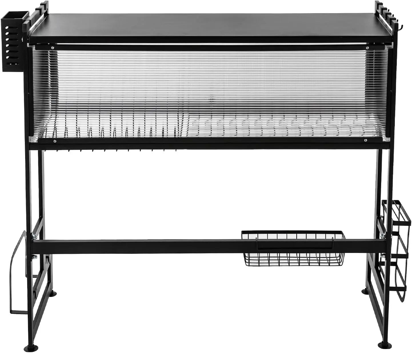 Frendorf | 2Stock Über Spüle Geschirr Trockenregal Geschirr Organizer Regal Geschirrablage