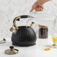 Frendorf | 3.5L Pfeifen Schwarze Kürbisform Teekessel