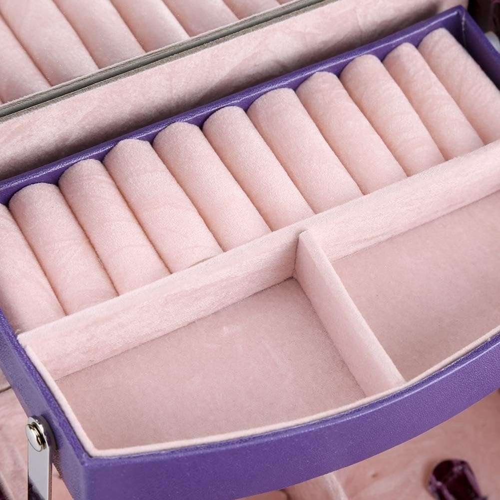 3-Layer Leder Schmuckbox