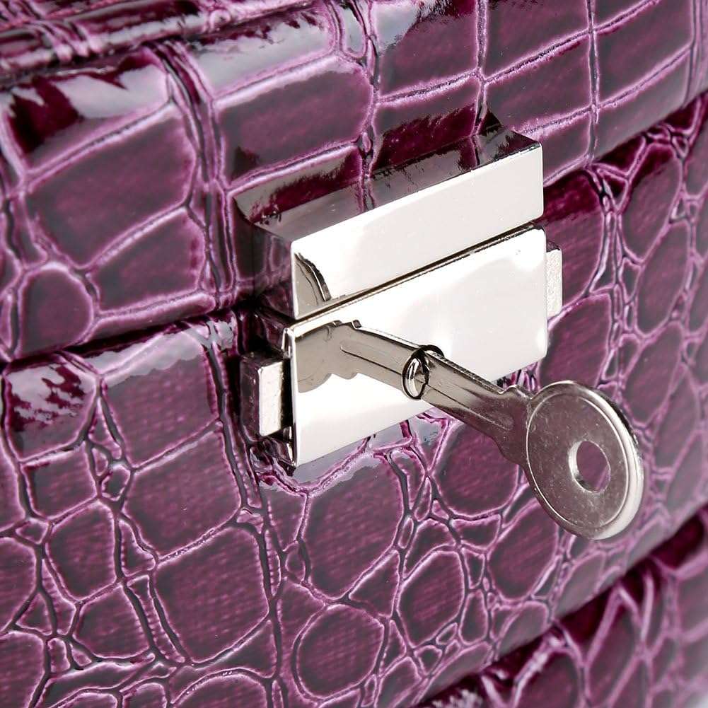 3-Layer Leder Schmuckbox