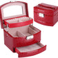 3-Layer Leder Schmuckbox