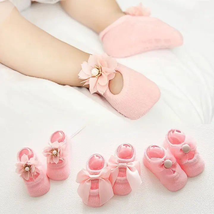 Frendorf | 3 Paar Baby-Ballett-Socken