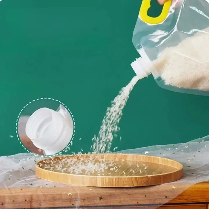 Frendorf | 3 Stück | Groß Aufbewahrungsbeutel - Auslaufsicher, stehend und wiederverwendbar