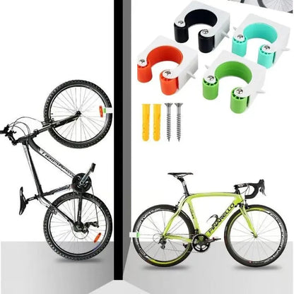 Frendorf | 3 Stücke Wand-Fahrradhalter – Platzsparende Aufbewahrung für alle Bikes