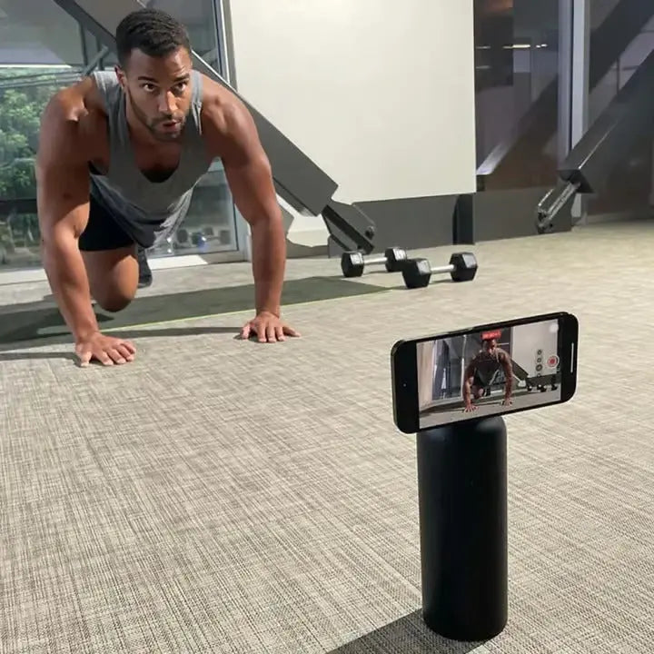 Frendorf | 3-in-1 Isolierbecher mit Magnetboden und Handyhalte