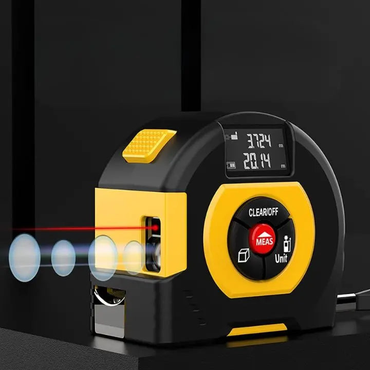 Frendorf | 3-in-1 Laser-Maßband – Digital, infrarot & klassisch in einem Tool